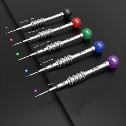 2UUL SD92 5-Piece Precision Steel Screwdriver Set for Phone, Home Appliance Repair