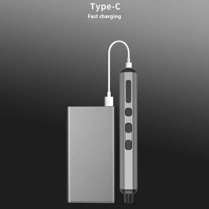 JIAFA 68-in-1 Electric / Manual Dual Mode Screwdriver Set with 64 Bits, LED Lighting for Mobile Phones, PC, Watches