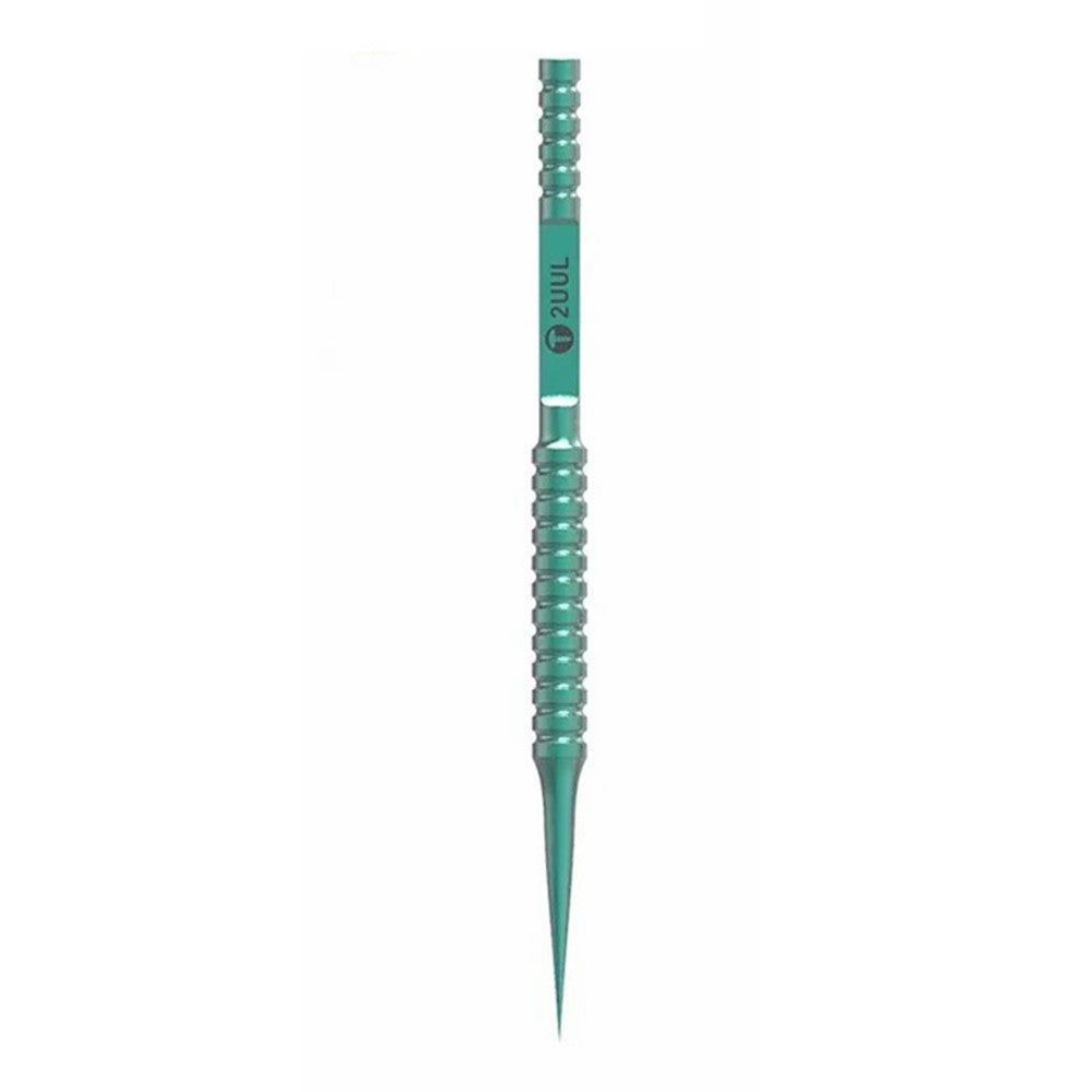 2UUL Ti01 Titanium Alloy Ultraprecise Tweezer for Precise Phone Board Repair, Blackish Green