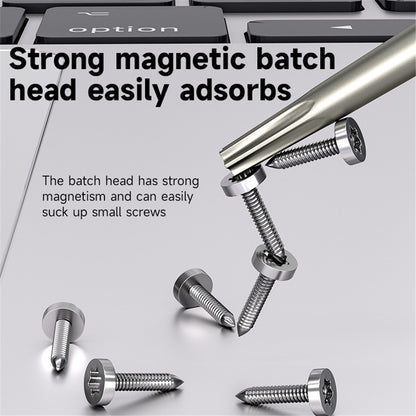 XZZ Precision Screwdriver for MacBook, S2 Alloy Steel Specific Screwdriver