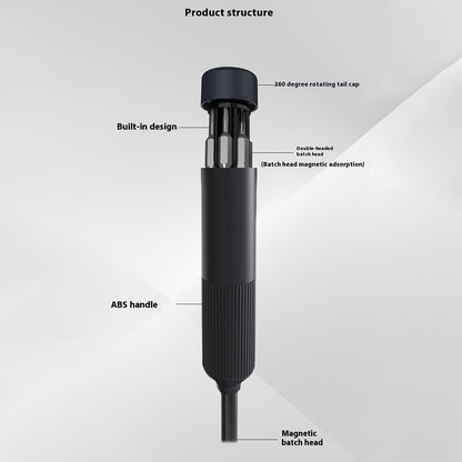 JIAFA 27-in-1 Precision Screwdriver Set Double Tip Bits for Cell Phones Watches Computers