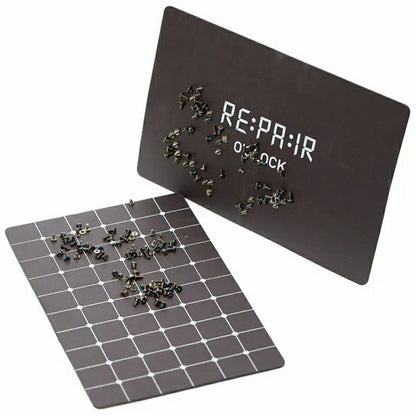2UUL ST99 15.5cmx9.8cm Magnetic Screw Pad Mobile Phone Repair Screws Mat