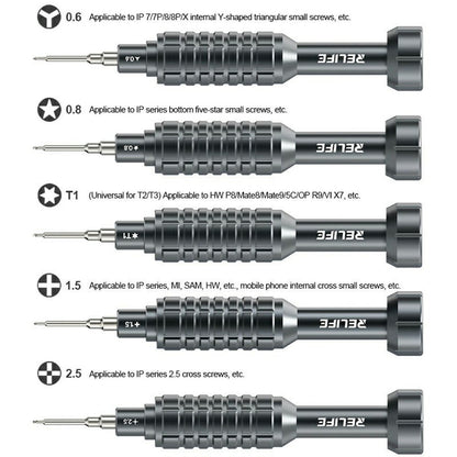 RELIFE RL-730 Magnetic Screwdriver Phone Tablet Laptop LCD Screen Disassembly Tools