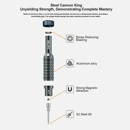 RELIFE RL-730 Magnetic Screwdriver Phone Tablet Laptop LCD Screen Disassembly Tools
