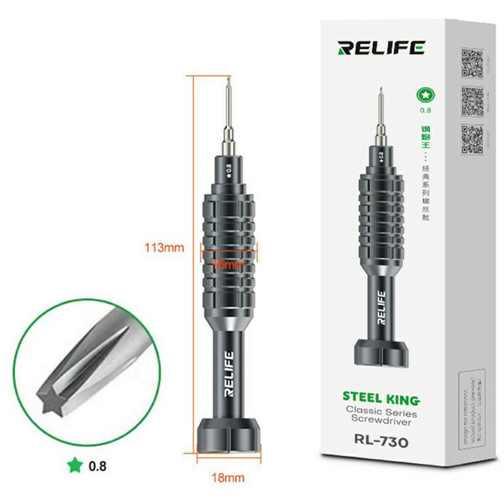 RELIFE RL-730 Magnetic Screwdriver Phone Tablet Laptop LCD Screen Disassembly Tools