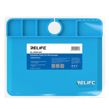 RELIFE RL-004M-B11 Microscope Base Silicone Pad High Temperature Resistance 500℃ Mat