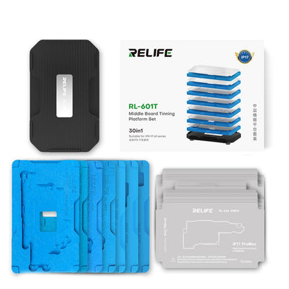 RELIFE RL-601T 31 in 1 Fixture Set For iPhone X