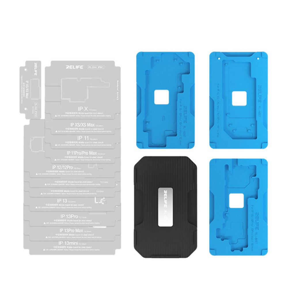 RELIFE RL-601T 31 in 1 Fixture Set For iPhone X