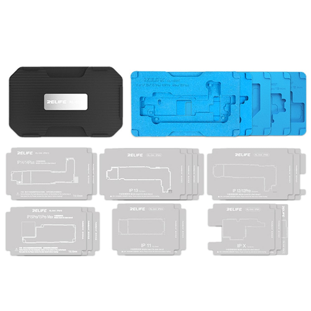 RELIFE RL-601T 31 in 1 Fixture Set For iPhone X