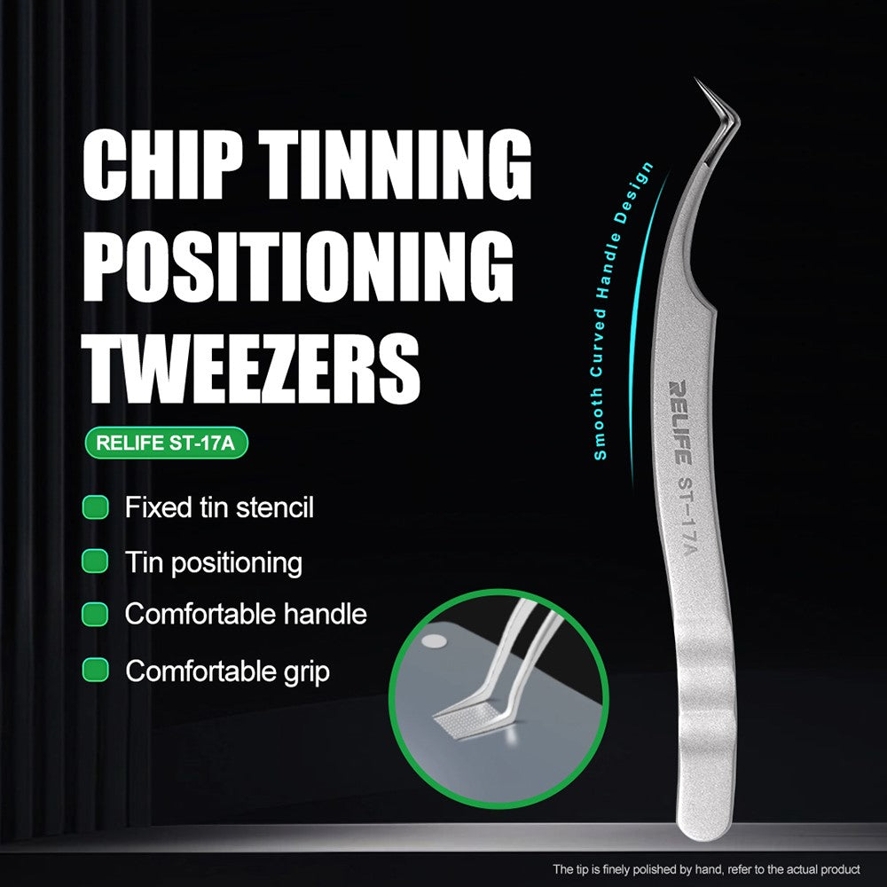 SUNSHINE ST-17A Ultra-Precision Tweezers for Chip Tinning Positioning