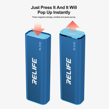 RELIFE RL-5122 43 in 1 Rotary Screwdriver Tool Set Innovative Rotating Shaft with 40 Screwdriver Bits