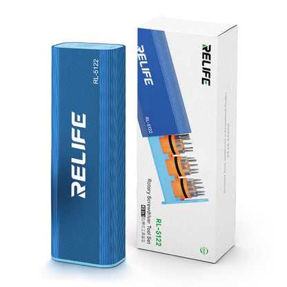 RELIFE RL-5122 43 in 1 Rotary Screwdriver Tool Set Innovative Rotating Shaft with 40 Screwdriver Bits