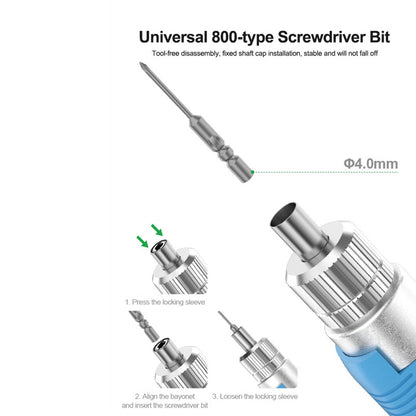 RELIFE E2 Torque Electric Screwdriver Set Adjustable Forward and Reverse Rotation Repair Tools