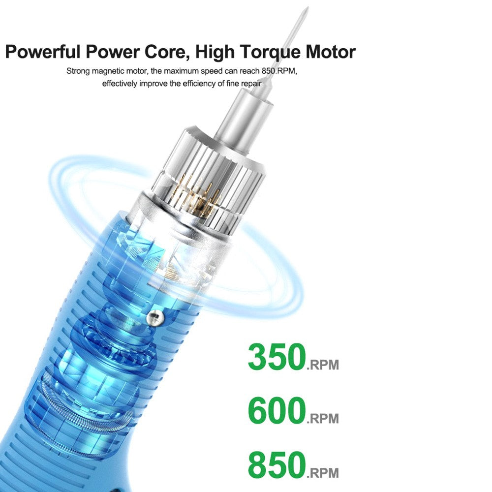 RELIFE E2 Torque Electric Screwdriver Set Adjustable Forward and Reverse Rotation Repair Tools