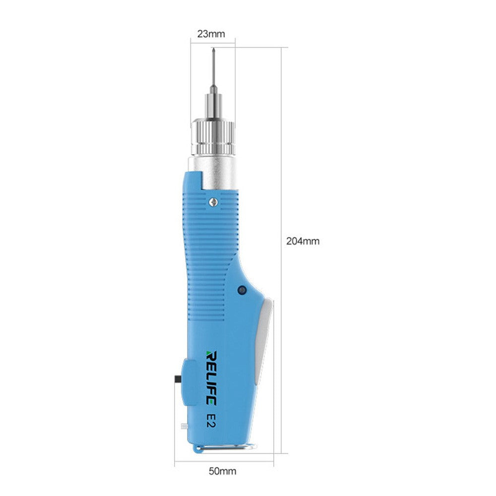 RELIFE E2 Torque Electric Screwdriver Set Adjustable Forward and Reverse Rotation Repair Tools
