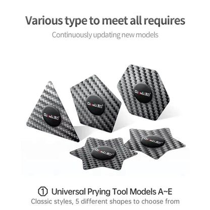 QIANLI High Flexibility Carbon Fiber Pry Tool Multifunctional Spudger for Phone Repair Disassembly