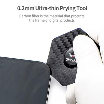QIANLI High Flexibility Carbon Fiber Pry Tool Multifunctional Spudger for Phone Repair Disassembly