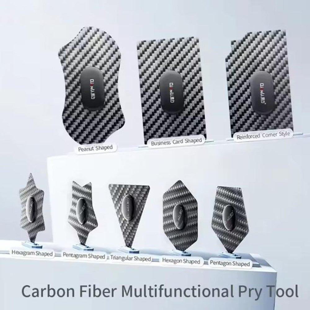 QIANLI High Flexibility Carbon Fiber Pry Tool Multifunctional Spudger for Phone Repair Disassembly