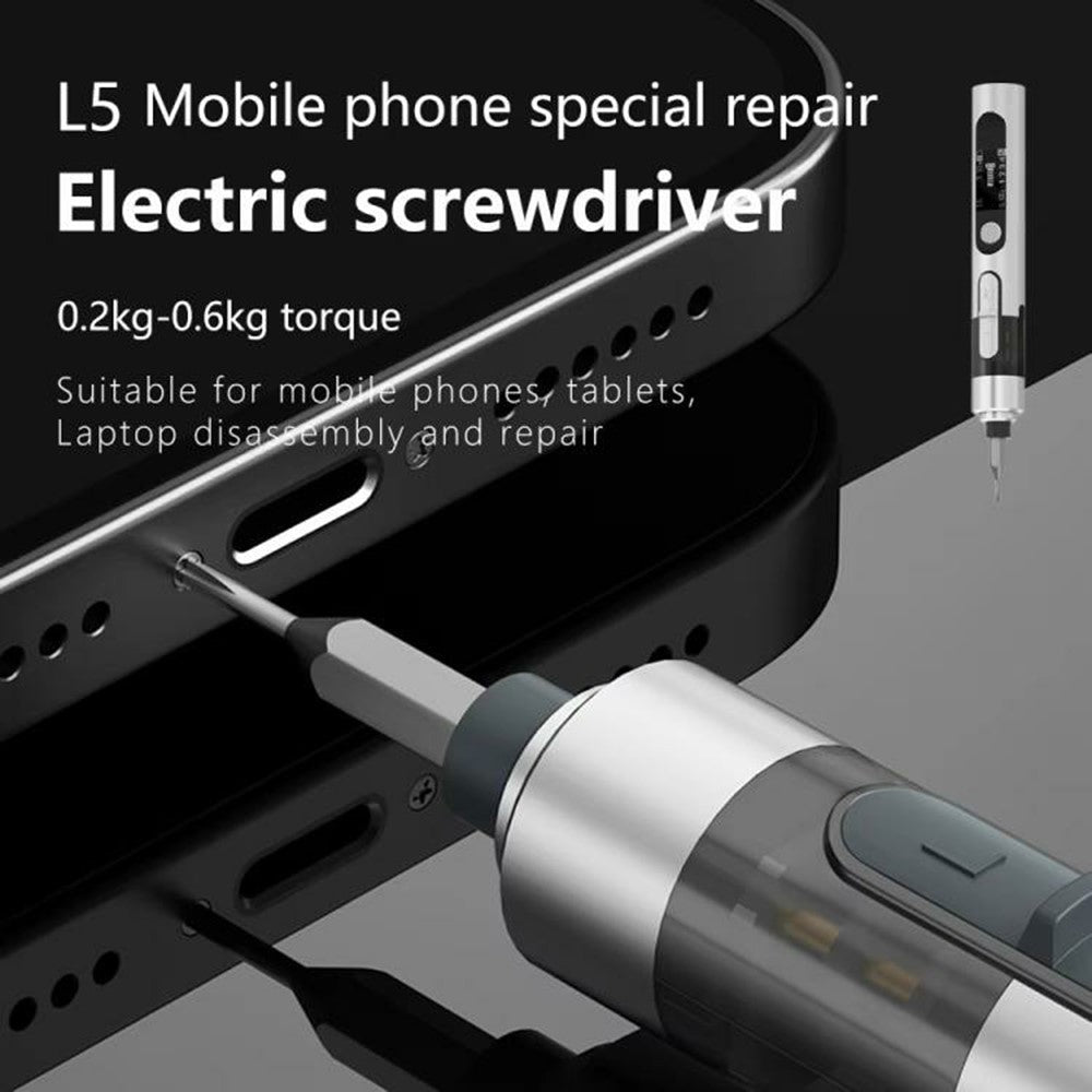 MAANT L5 Precision Electric Screwdriver Set Multi-Function Smartphones Repair Tool Kit