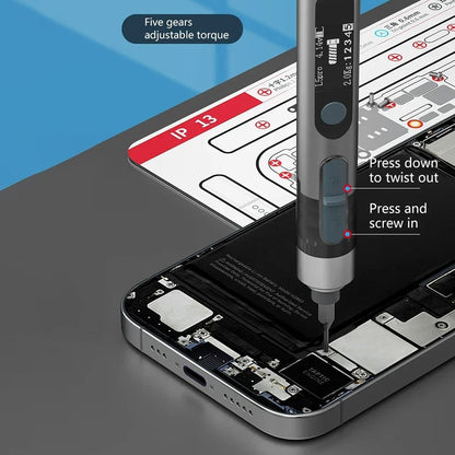 MAANT L5 Precision Electric Screwdriver Set Multi-Function Smartphones Repair Tool Kit