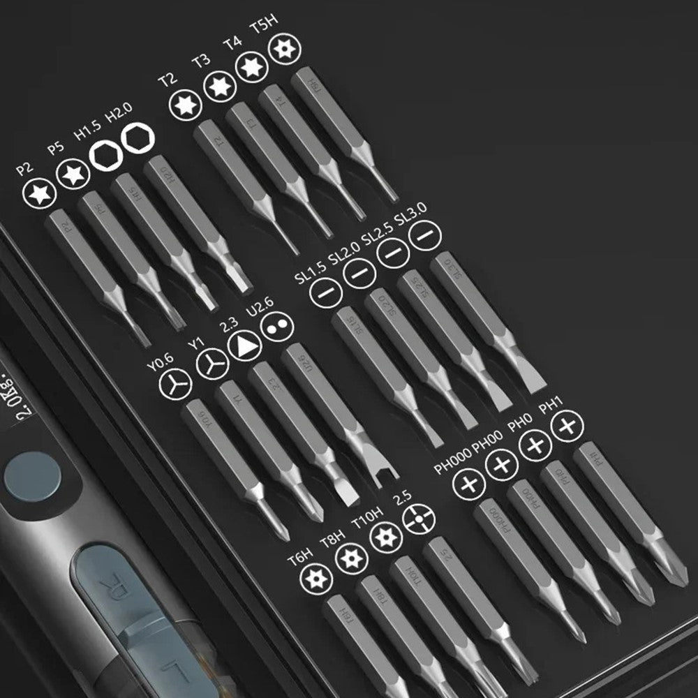 MAANT L5 Pro Electric Screwdriver Set Precision Multi-Function Smartphone Repair Tool Kit with 24 Bits