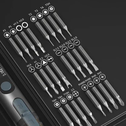 MAANT L5 Pro Electric Screwdriver Set Precision Multi-Function Smartphone Repair Tool Kit with 24 Bits