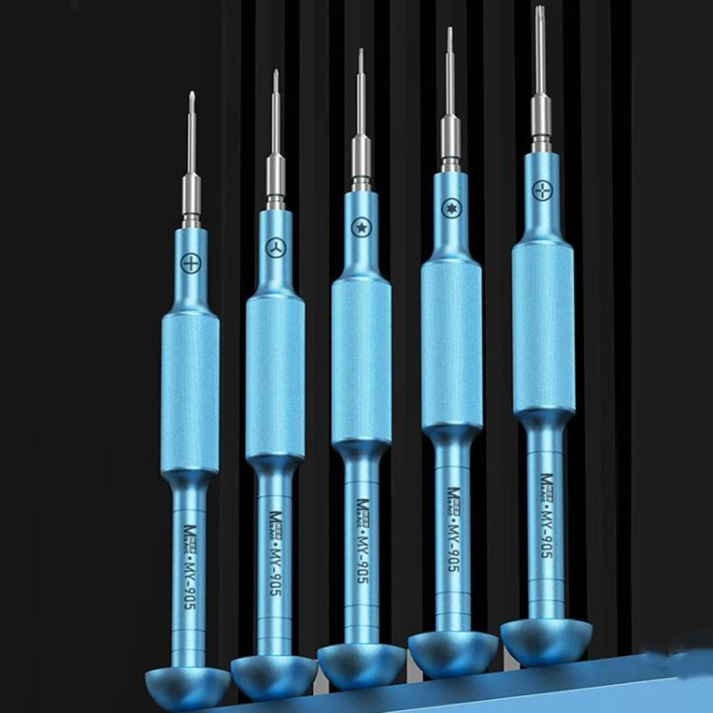 MAANT MY-905 5Pcs Precision Screwdriver Set with Anti-Slip Handle For Phone Repair  /  Motherboard Maintenance