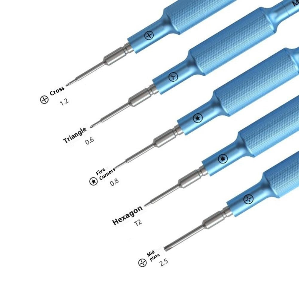 MAANT MY-905 5Pcs Precision Screwdriver Set with Anti-Slip Handle For Phone Repair  /  Motherboard Maintenance