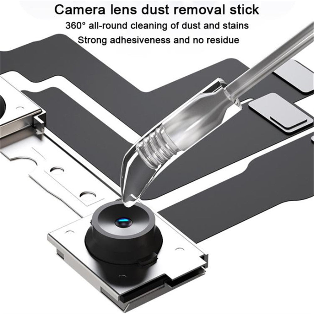 MECHANIC CD48 48Pcs Synthetic Resin Adhesive Gel Sticks Lens Dust Removal Tool