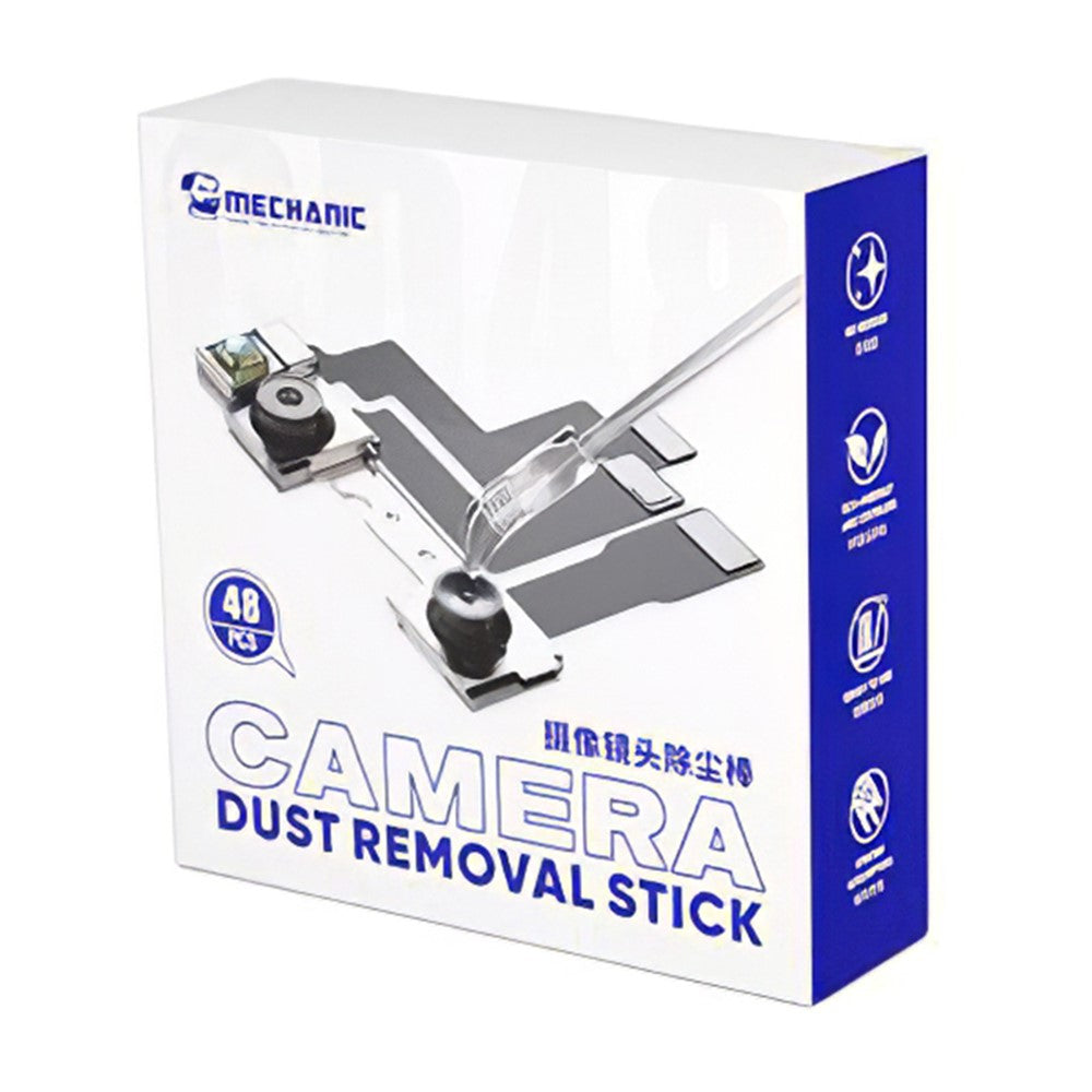 MECHANIC CD48 48Pcs Synthetic Resin Adhesive Gel Sticks Lens Dust Removal Tool