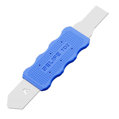RELIFE TD2 Pro 4Pcs / Set Disassembly Tool for Phone Repair Precision Forged Bendable Steel with Non Slip Silicone Cover