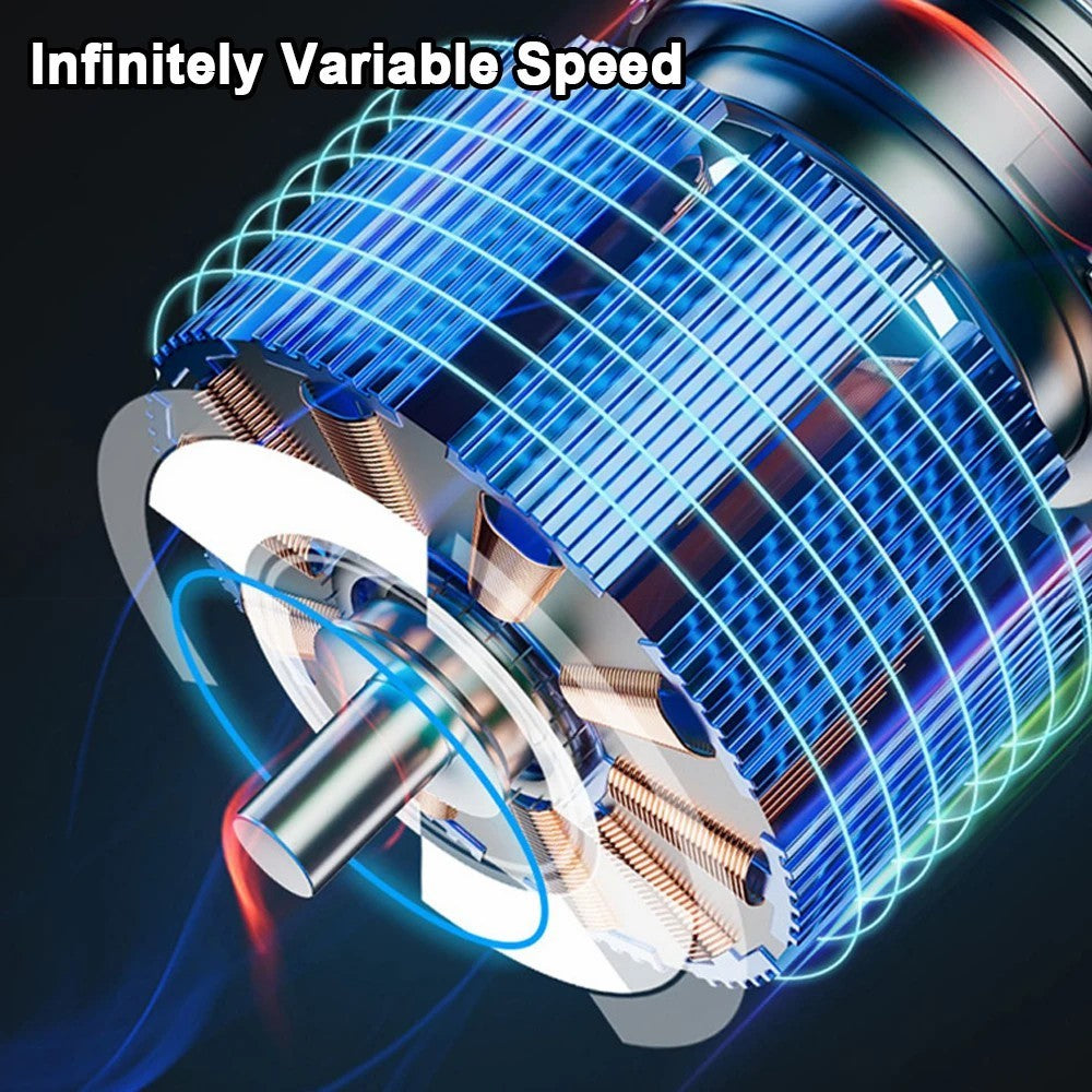 Handheld Blower Vacuum Cleaner Cordless Rechargeable 3-Speed Adjustable for Home / Car / Office