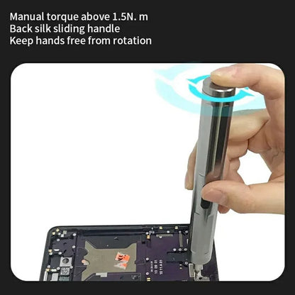 TBK BK-009 Ergonomic Electric Screwdriver with 24 Magnetic Bits Set for Electronics Repair