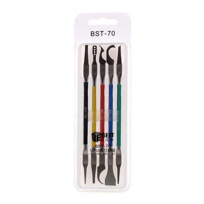 BEST BST-70 5-in-1 CPU Pry Knife Kit Mobile Phone Motherboard BGA Chip Remove Repair Tool