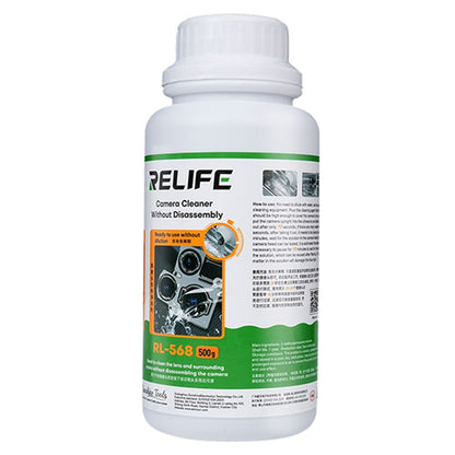 RELIFE RL-568 500g Camera No-Dismantle Cleaning Solution Watermarks Black Spots Removal Solution