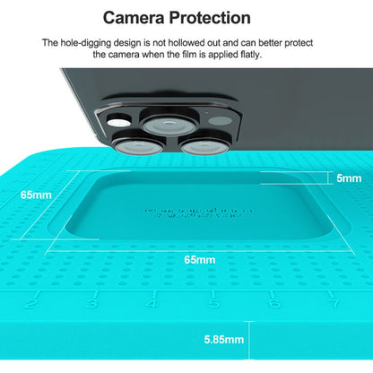 RELIFE RL-004DM Anti-Slip Pad for Phone Film Application Silicone Mat with Camera Cut Out