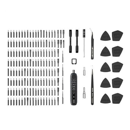JAKEMY JM-8193 180 in 1 Mini Electric Screwdriver Toolkit Magnetic Bits Household Phone PC Repair Hand Tools