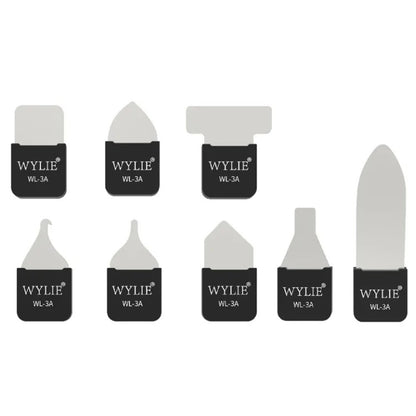 WYLIE WL-3A 8PCS Disassembly Kit Multifunctional Precise Blades Mobile Phone Repair Tool