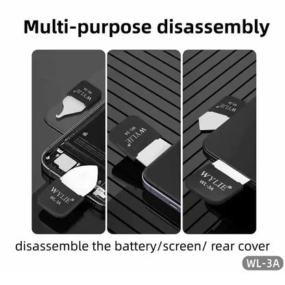 WYLIE WL-3A 8PCS Disassembly Kit Multifunctional Precise Blades Mobile Phone Repair Tool