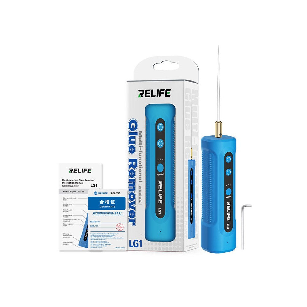 RELIFE LG1 Smart Glue Remover For Screen Repair Three Adjustable Speeds Type-C Charging Glue Removal Machine