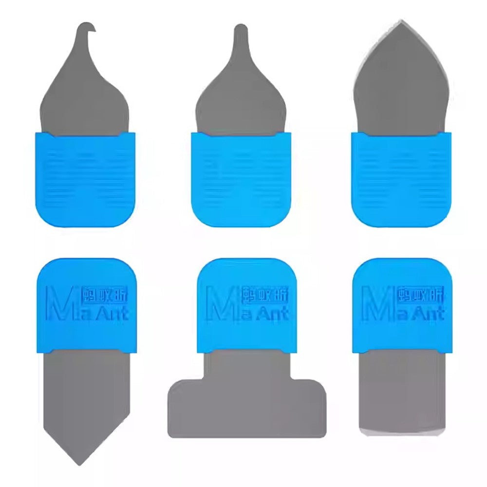 MAANT MY-118 6-in-1 Phone Screen Removal Tool Kit Curved Display Disassembly Set Multi-Angle Blades