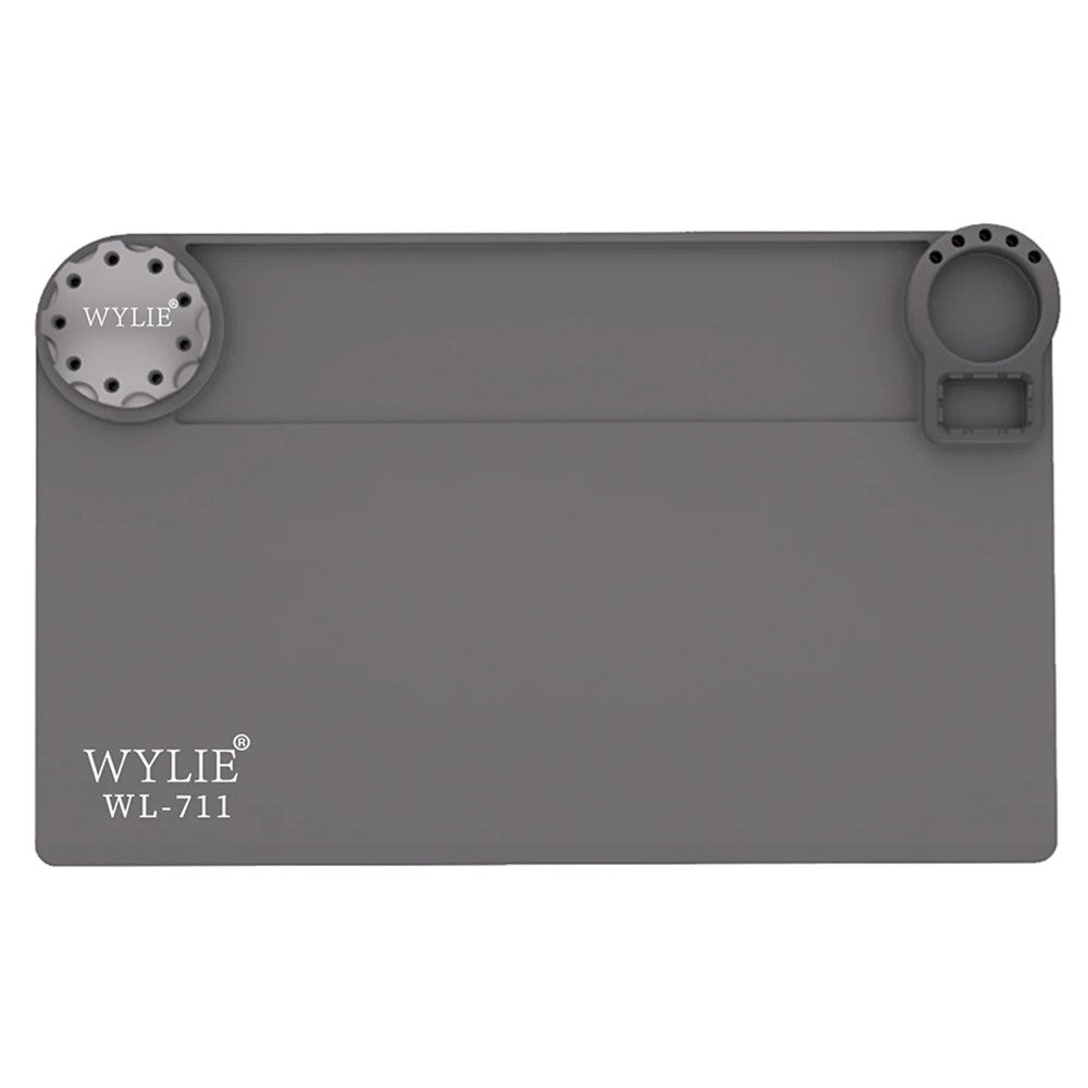 WYLIE WL-711 Heat Insulation Silicone Work Mat 450 x 280mm for Phone Screen Motherboard Repair Tools