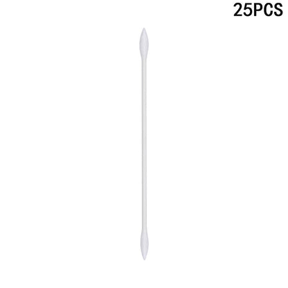 LB TOOL 25Pcs Double Ended Cotton Cleaning Swabs for Precise Cleaning