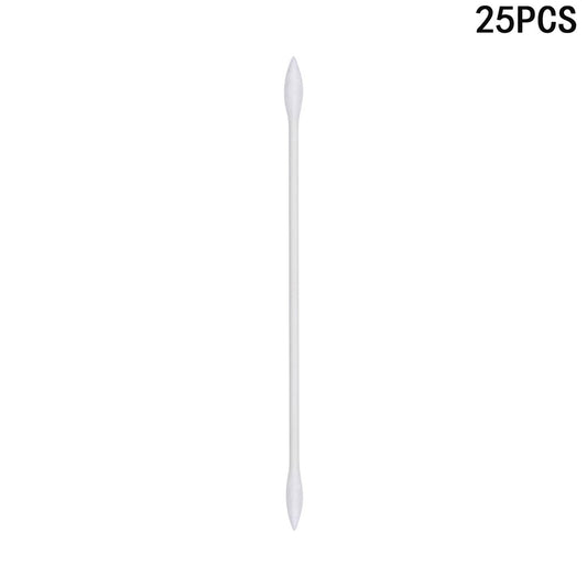 LB TOOL 25Pcs Double Ended Cotton Cleaning Swabs for Precise Cleaning