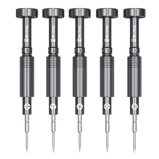 MY-L01T 5Pcs 2D Screwdriver Set Precision Disassembly Tool Non Slip Handle Alloy Screwdrivers