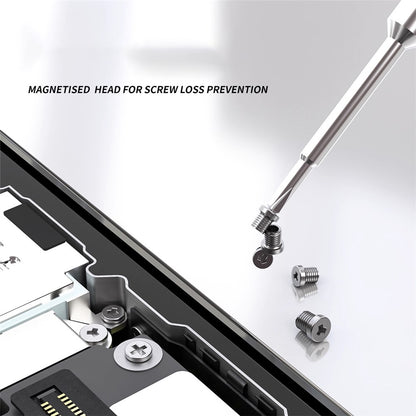 MY-L01T 5Pcs 2D Screwdriver Set Precision Disassembly Tool Non Slip Handle Alloy Screwdrivers