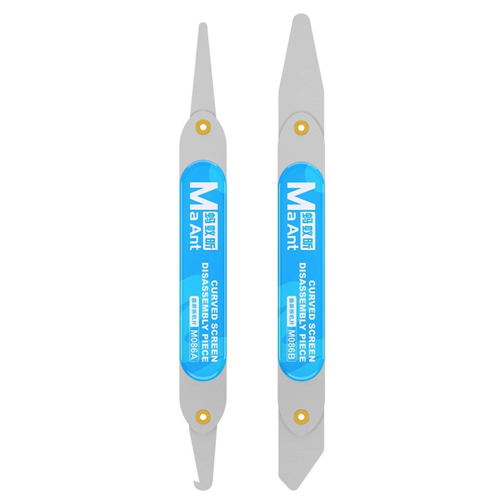 MAANT M086AB 2PCS Curved Screen Disassembly Knife for Phone Repair Screen Bezel Bracket