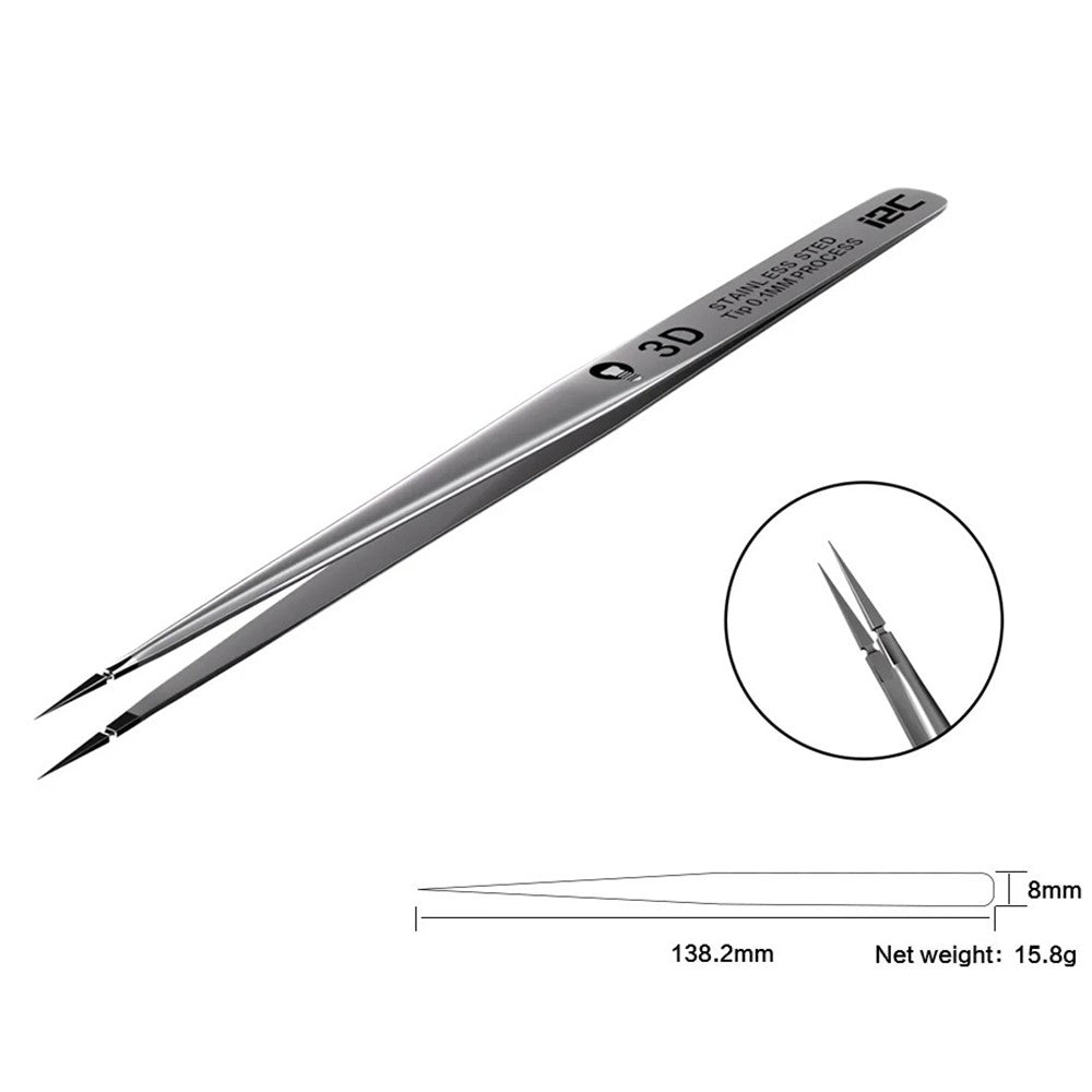 I2C 3D Super Alloy Tweezers for Mobile Phone Repair High Precision Jumper Wire Tweezers