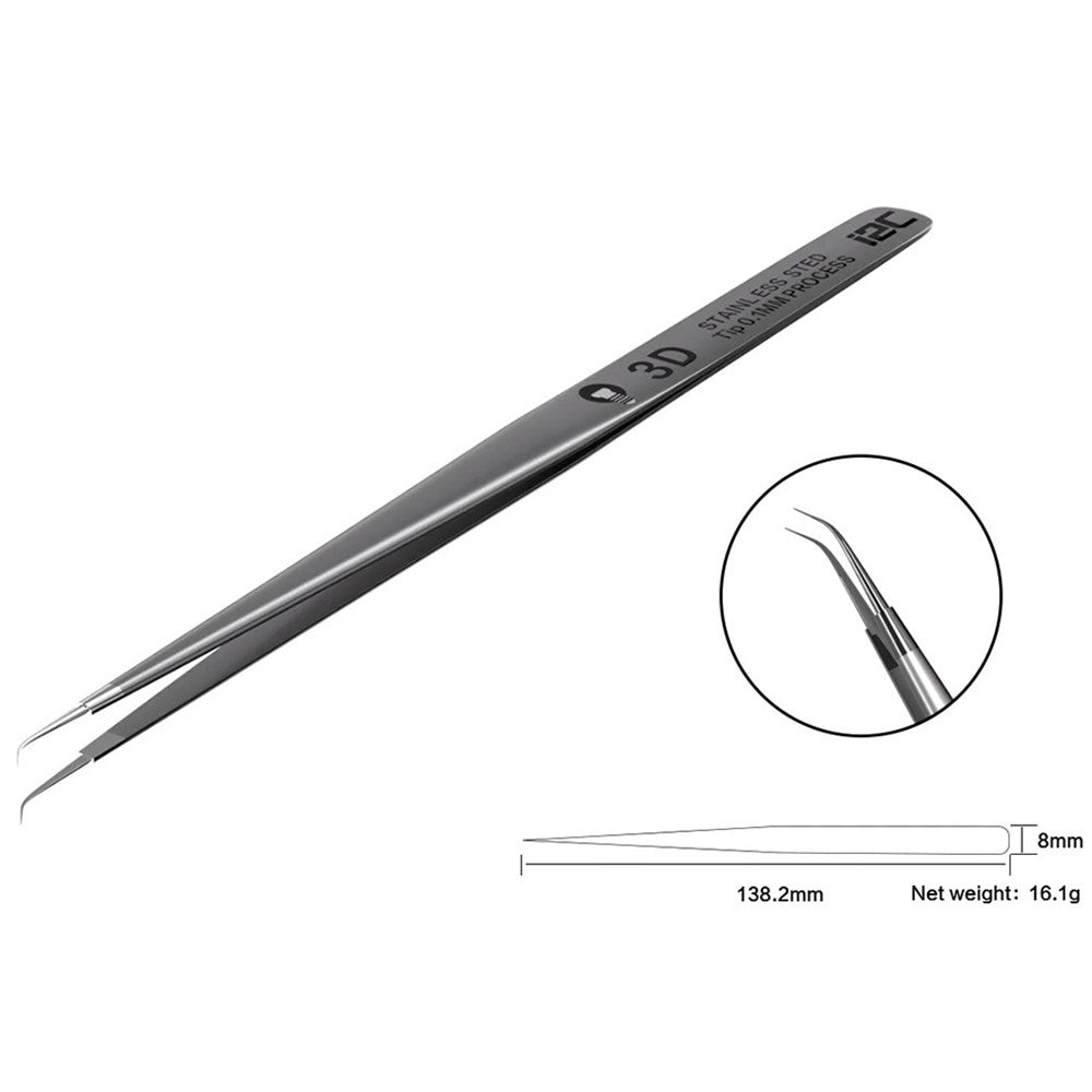 I2C 3D Super Alloy Tweezers for Mobile Phone Repair High Precision Jumper Wire Tweezers