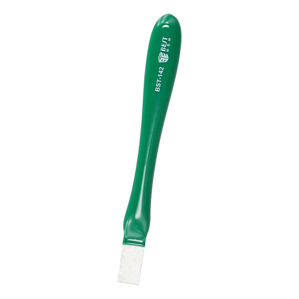 BEST BST-142 Non-Magnetic Metal Scraper with Rubber Handle for Adhesive Removal Tin Prying Tool